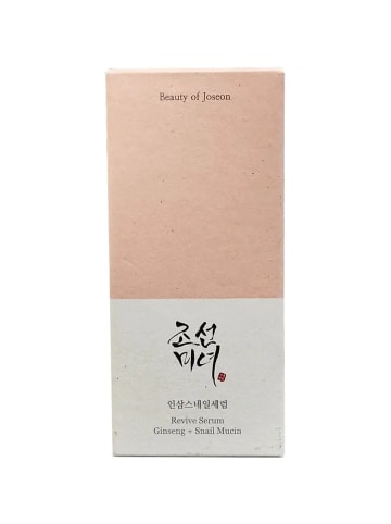 Beauty of Joseon Gesichtsserum Revive Serum Ginseng + Snail Mucin, 30 ml
