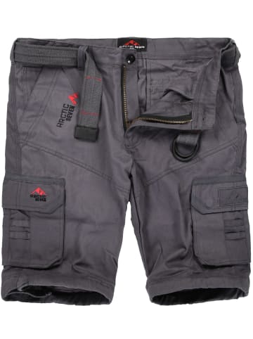 Arctic Seven Arctic Seven Herren Cargoshorts AS129 in Anthrazit