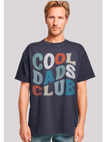 F4NT4STIC Heavy Oversize T-Shirt Cool Dads Club in marineblau