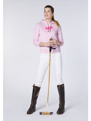 Polo Sylt Hoodie in Rosa