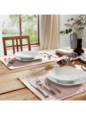 Erwin Müller Tischset 2er-Pack Madrid in altrose