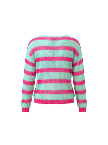 usha BLUE LABEL Women Sweater in Green Stripes