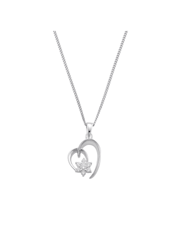 Amor Kette mit Anhänger Silber 925, rhodiniert in Silber