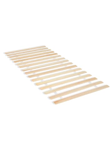 Homestyle4u Rollrost Lattenrost 90x200 in Braun
