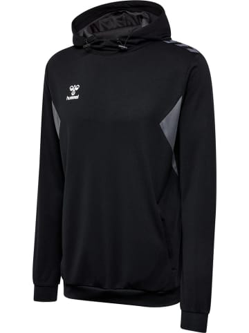 Hummel Hoodie "Hmlauthentic Pl Hoodie" in Schwarz