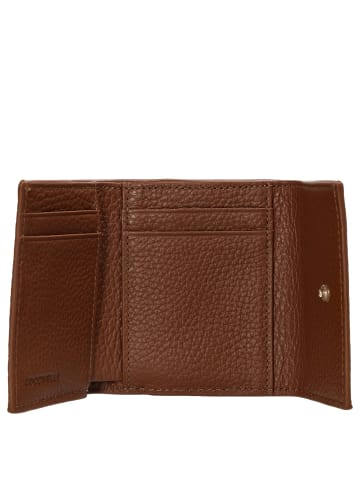 COCCINELLE Metallic Soft - Geldbörse 5cc 9.5 cm (cognac) in cognac