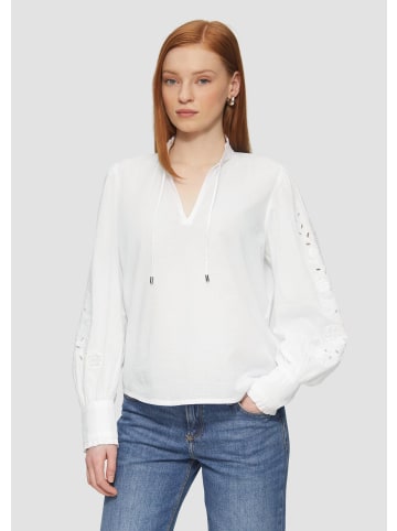 QS Bluse in 0100_weiß