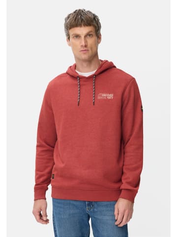 Camel Active Hoodie mit Rückenprint in Terrarot