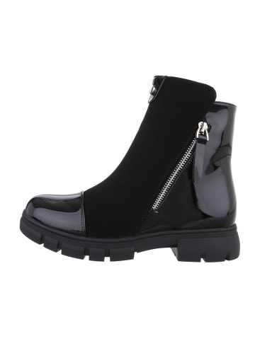 Ital-Design Stiefelette in Schwarz