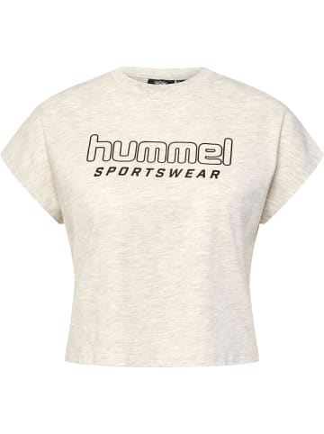 Hummel T-Shirt Hmllgc June Damen in TOFU MELANGE
