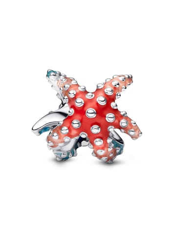 Pandora Mini-Charm Silber Bunter Seestern