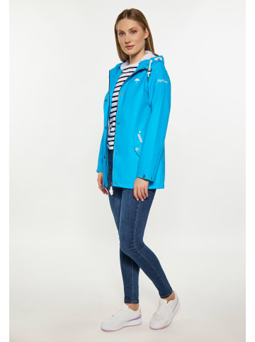 Schmuddelwedda Regenjacke in Cyanblau