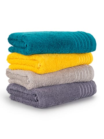 Möve Handtuchset New Classic 8-TLG in stone