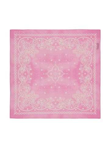 Marc O'Polo Bedrucktes Tuch in Medium Pink
