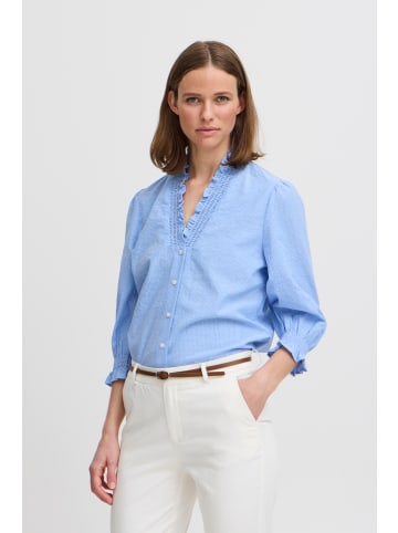 b. young Langarm - Hemd BYISTRIBE Regular fit in Regatta Mix