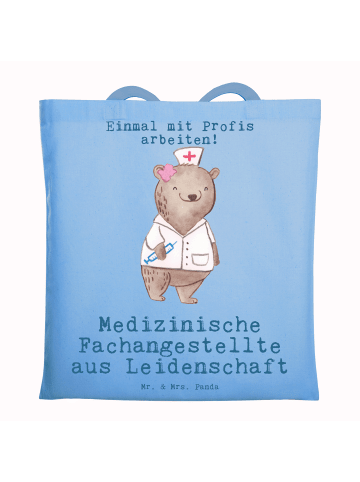 Mr. & Mrs. Panda Tasche Medizinische Fachangestellte Leidenschaf... in Sky Blue