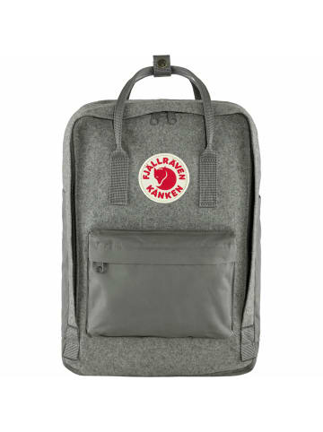 FJÄLLRÄVEN Kånken Re-Wool Laptop in Hellgrau