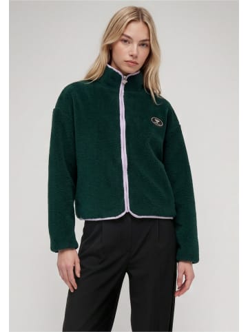 Hummel Fleece Jacket in dark green