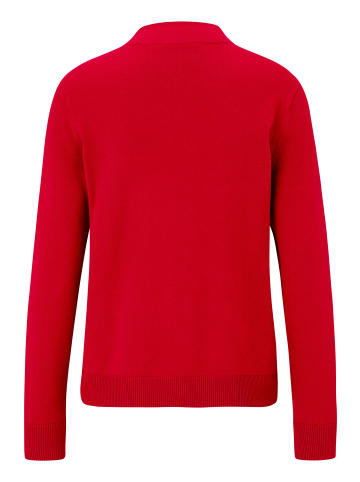 Betty Barclay Basic-Strickpullover mit Stehkragen in Rot