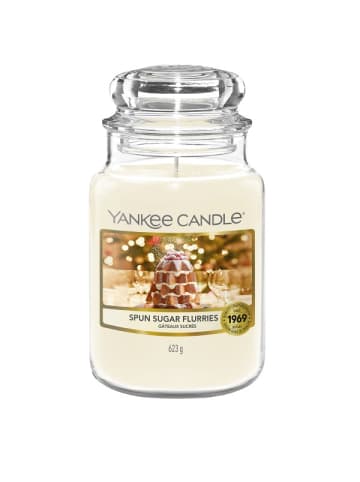 Yankee Candle Spun Sugar Flurries Large in Weiß