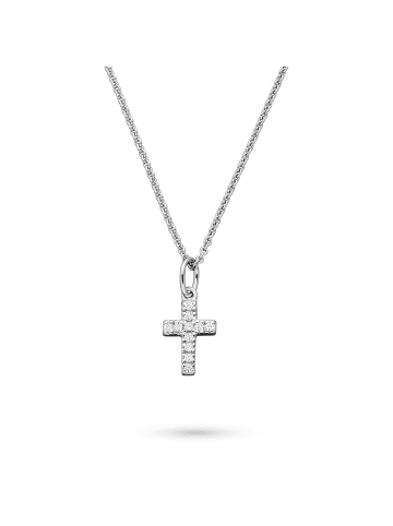 s.Oliver Kette Cross in silber