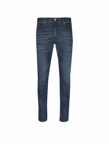 ALBERTO Regular fit für Herren in dunkel-blau