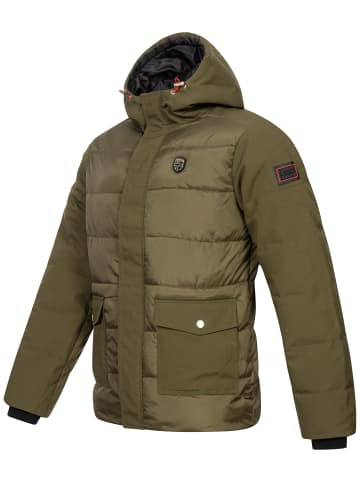 Geographical Norway Steppjacke in Khaki