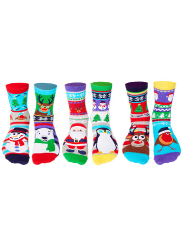 United Oddsocks Socken 3er Pack in A Holly Jolly Christmas