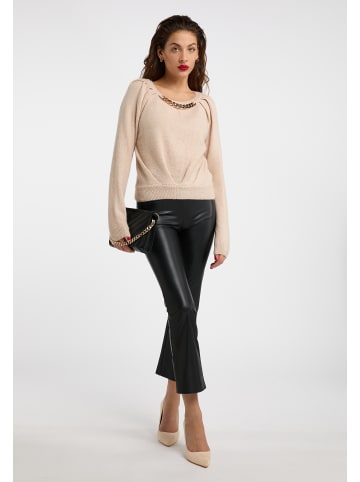 faina Damen Pullover in Beige