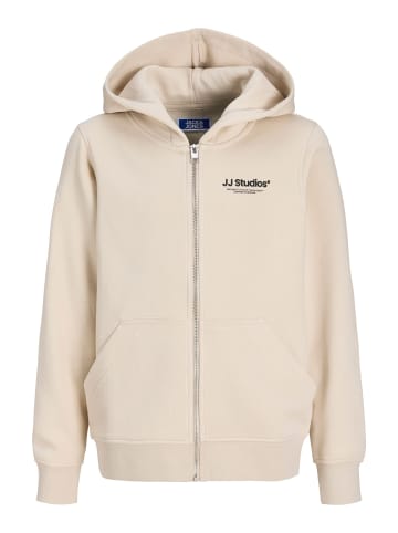 JACK & JONES Junior Kapuzenjacke in Moonbeam