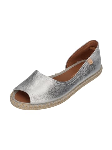 Verbenas Espadrilles CRUZ nucleo metal al in silberfarben