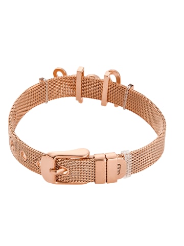 Steel_Art Mesh Armkette für Frauen Mesh Armband Hope poliert in rosegoldfarben