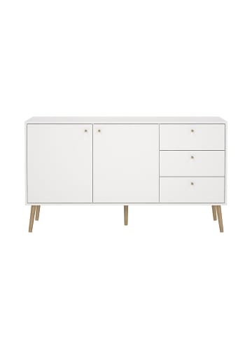 ebuy24 Sideboard Bodo Weiß 148 x 40 cm