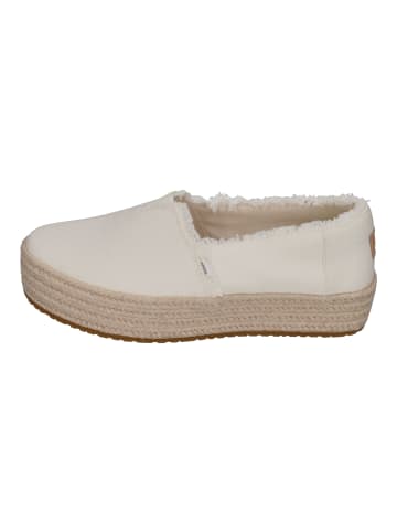 TOMS Espadrilles VALENCIA in weiß