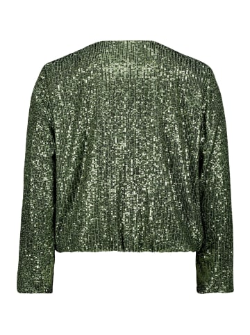 Vera Mont Blouson mit Pailletten in Autumn Green