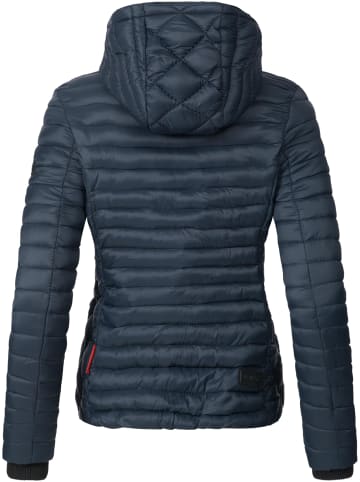 Marikoo Steppjacke Samtpfote in Blau