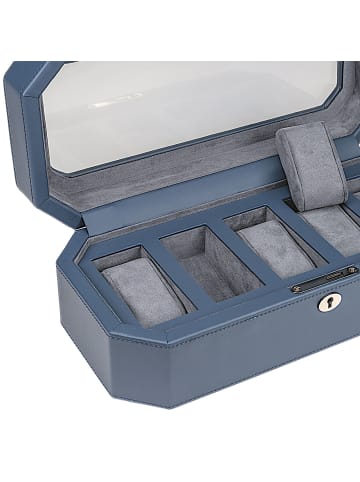 Windrose Schmuckkasten 31.5 cm in blau