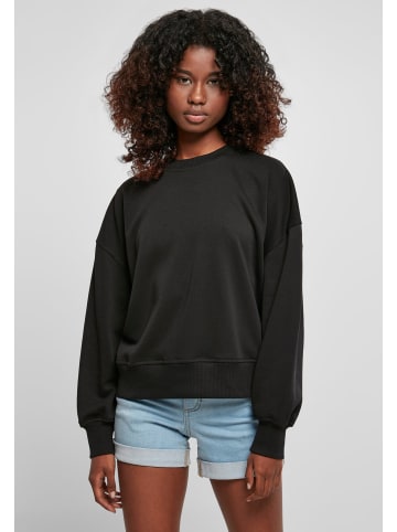 Urban Classics Urban Classics Damen Ladies Oversized Rainbow Crewneck in black