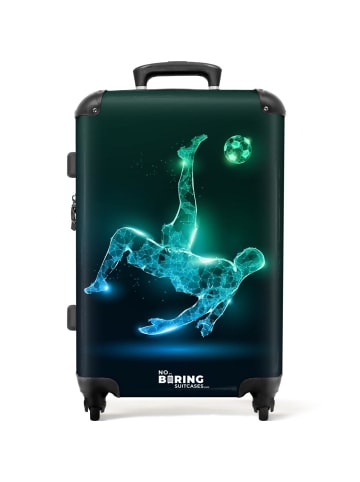 NoBoringSuitCases Suitcase, Koffer, Reisekoffer Fallrückzieher