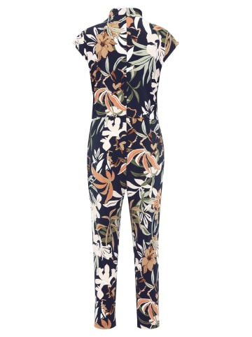 Betty Barclay Jumpsuit mit Eingrifftaschen in Dark Blue/Green