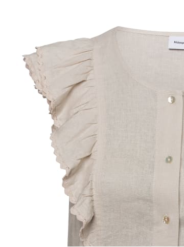 NÜMPH Blusentop Nuyngva in beige