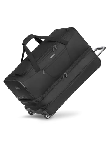 Redolz Duffle Essentials XL EXP. 2 Rollen Reisetasche L 70 cm mit Dehnfalte in black2