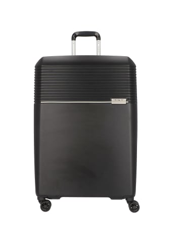 Hedgren Lineo Stripe L 4-Rollen Trolley 76 cm in black