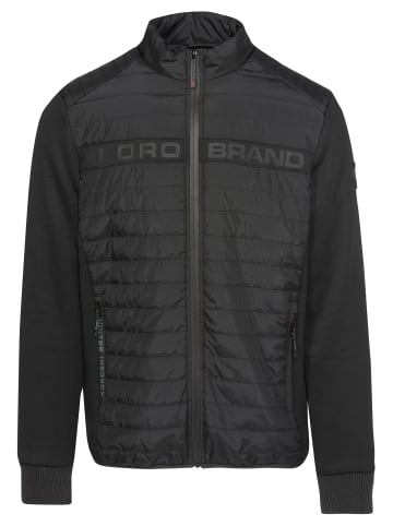 KOROSHI Gepolsterte Jacke in schwarz