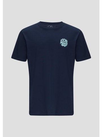 QS T-Shirt in 58D0_tiefblau