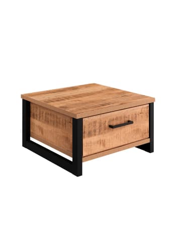 ebuy24 Couchtisch Enna Mango 80 x 80 cm