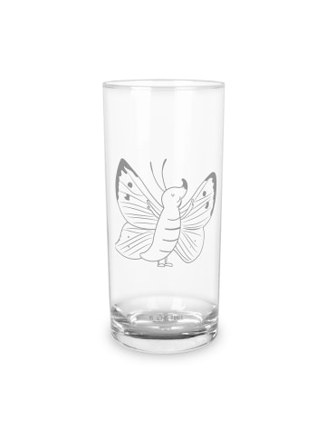 Mr. & Mrs. Panda Longdrinkglas Schmetterling Zitronenfalter ohne... in Transparent