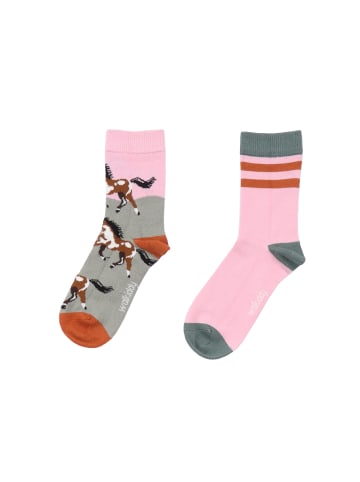 Walkiddy Socken The Horses - Baumwolle (Bio)