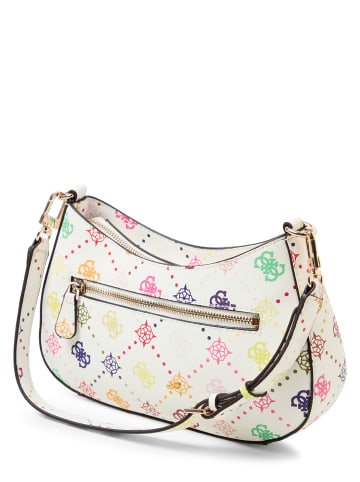 Guess Handtasche Emelie Logo in ecru mehrfarbig - 0001