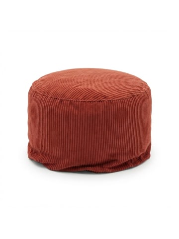 relaxdays Pouf in Rost - (H)25 x Ø 35 cm